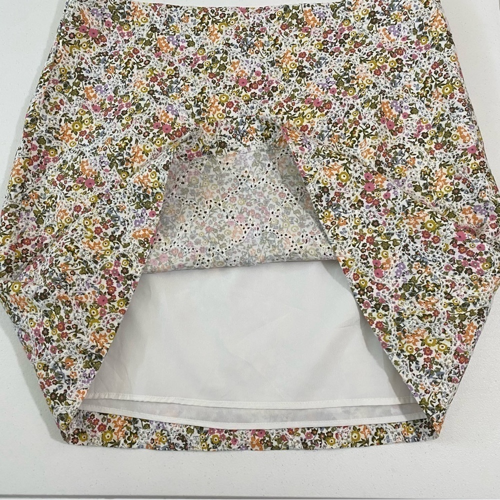 Loft Womens Floral skirt size 12 - Picture 5 of 9